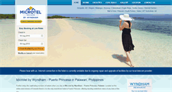 Desktop Screenshot of microtel-palawan.com